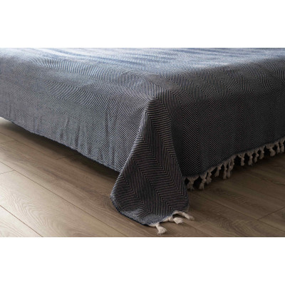 Плед Ardesto Summer 100% бавовна, синій 210х230 см (ART0922SB) Вінниця - фото 9