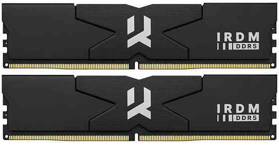 НОВА DDR5 6400 32GB (2x16GB) CL32 IRDM Black IR-6400D564L32S Харків
