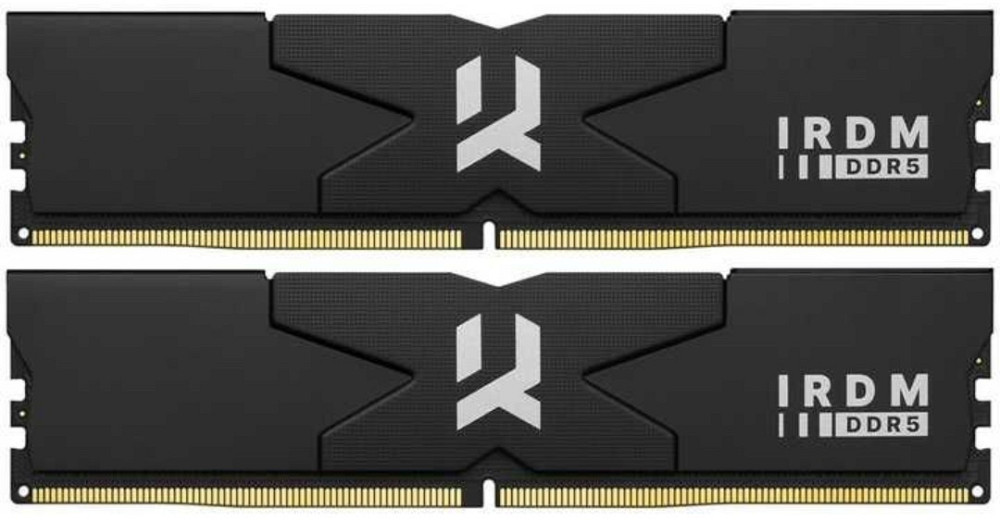 НОВА DDR5 6400 32GB (2x16GB) CL32 IRDM Black IR-6400D564L32S Харьков - изображение 1