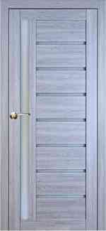 Дверь межкомнатная Порталино PL-01 Санома серая сатин Киев