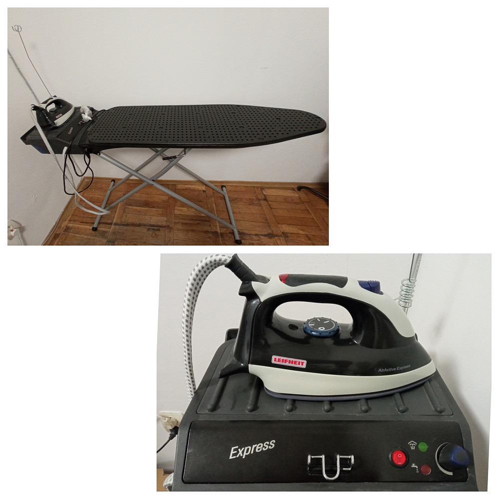 Прасувальна система: дошка з функцією надування та праска Leifheit Air Active M express (Б клас) Луцк - изображение 1