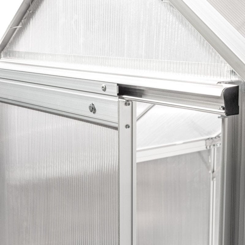 Теплиця із полікарбонату 1.9х1.9х1,95 метри алюмінієвий каркас Mirpol Київ - фото 3