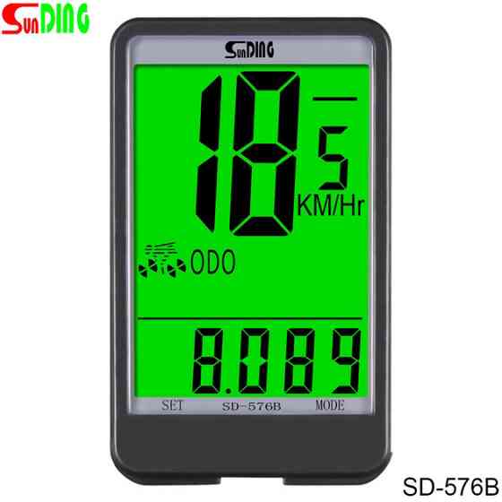 Велокомпьютер одометр SunDing, Спидометр компьютер для велосипеда, Хороший велокомпьютер GV-20 Ивано-Франковск