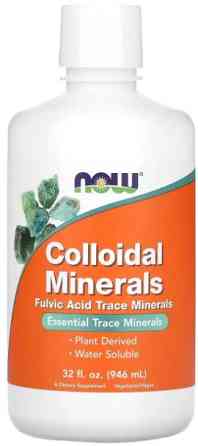 Коллоидные минералы Now Foods Colloidal Minerals 946 мл Киев