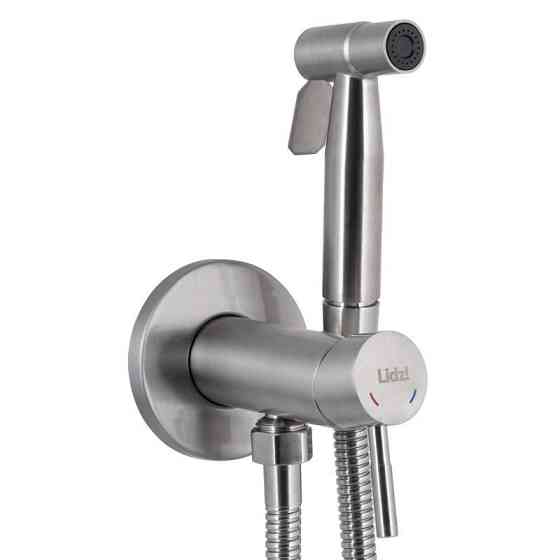 Гигиенический душ, нержавеющая сталь Lidz Aria 111 Nickel LDARI111NKS46105 круглый Харьков