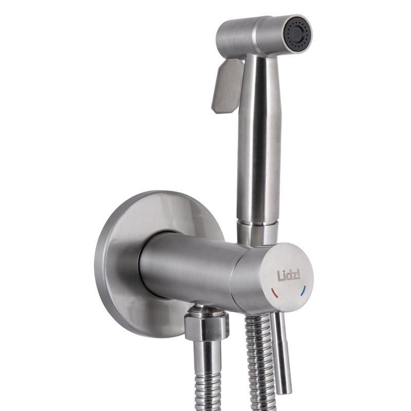 Гигиенический душ, нержавеющая сталь Lidz Aria 111 Nickel LDARI111NKS46105 круглый Харьков - изображение 3