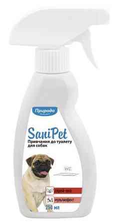 Умный спрей SaniPet Приучение к туалету собак 250 мл Винница