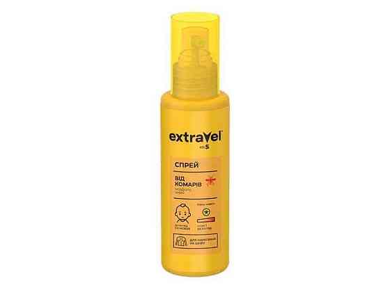 Спрей дитячий від комарів Kids 80мл ТМ EXTRAVEL Київ