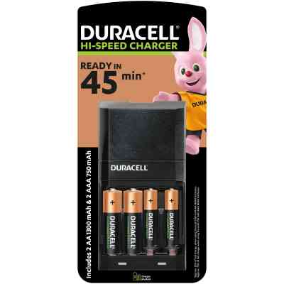 Зарядное устройство для аккумуляторов Duracell CEF27 + 2 rechar AA1300mAh + 2 rechar AAA750mAh (5001374) Винница