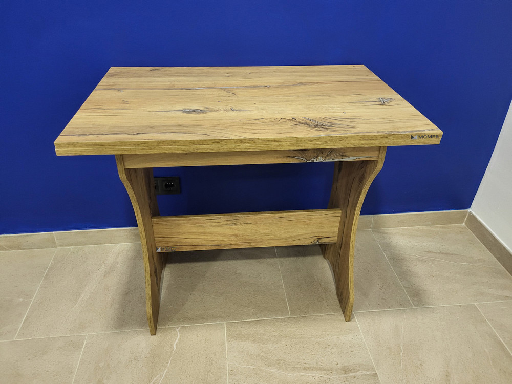 Раскладной кухонный стол 59х89см (Mebel Service) - Дуб Флагшток Львов - изображение 1