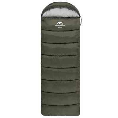 Спальный мешок Naturehike U350 NH20MSD07 Hollow Cotton Left Green (6927595767238-L) Винница