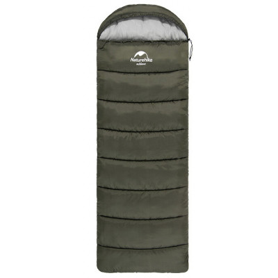 Спальный мешок Naturehike U350 NH20MSD07 Hollow Cotton Left Green (6927595767238-L) Винница - изображение 1