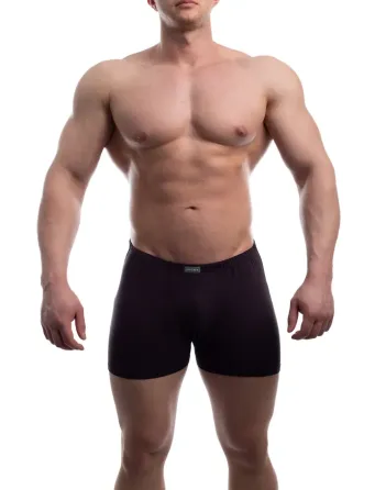 Труси чоловічі шорти однотонні з бавовни. Колір Шоколад Atlet 950106 56 Київ