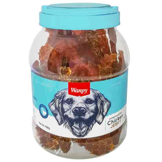 Wanpy Chicken Jerky ВАНПІ КУРЯЧЕ ФІЛЕ В’ЯЛЕНЕ ласощі для собак Київ