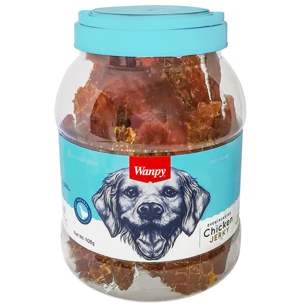 Wanpy Chicken Jerky ВАНПІ КУРЯЧЕ ФІЛЕ В’ЯЛЕНЕ ласощі для собак Київ - фото 1