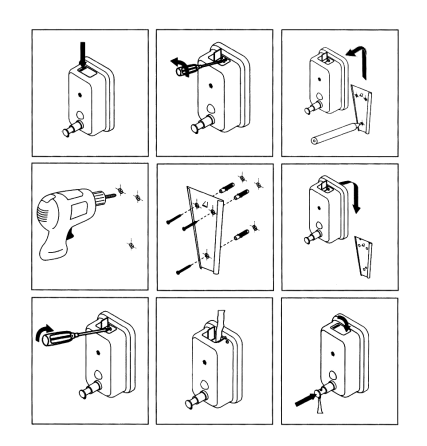 Дозатор для жидкого мыла Zerix D-500-SUS настенный (ZX3245) Киев