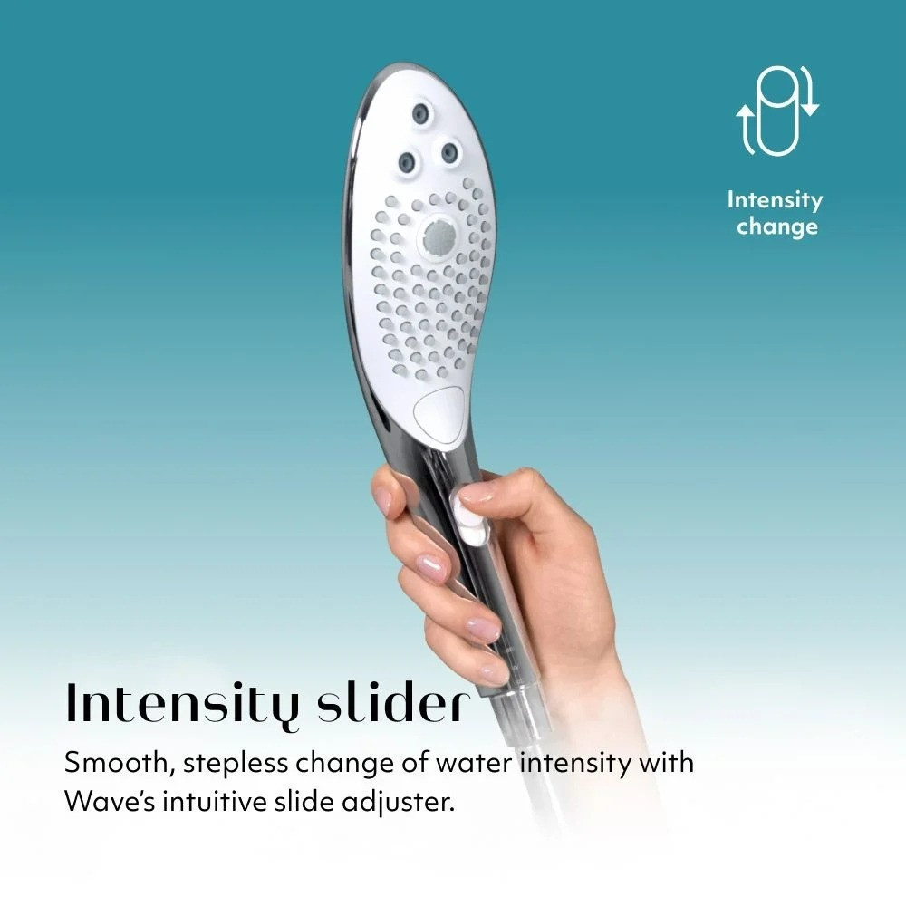 Насадка на душ для мастурбации Womanizer Wave, белая Sex Aura Киев - изображение 7