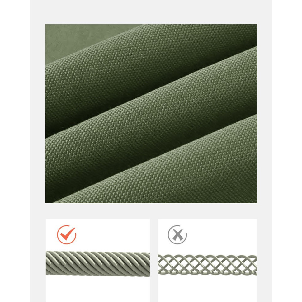 Стул складной ультралегкий Naturehike CNK2550JJ013 Yamami YL01, размер L, алюминий, оливковый Киев - изображение 3