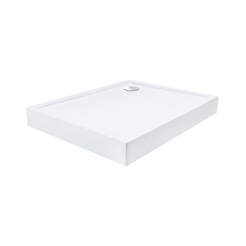 Душовий піддон Qtap Tern 301812C 100x80x12 см + сифон Київ - фото 1