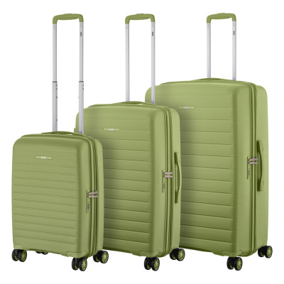 Набор чемоданов 2E Aero (L+M+S), оливково-зелені (2E-SPP-AERO-SET3-MG) Вінниця - фото 8