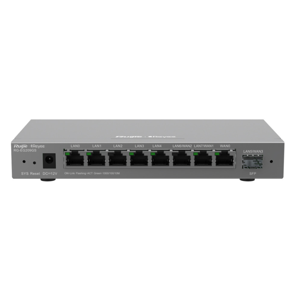 Керований маршрутизатор Ruijie Reyee RG-EG209GS 9-портовий гігабітний з портом SFP Київ - фото 1
