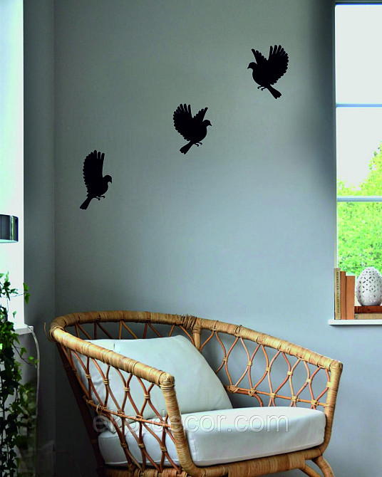 Декоративное настенное Панно «Птичка» Декор на стену(цена за 1шт) Киев - изображение 3