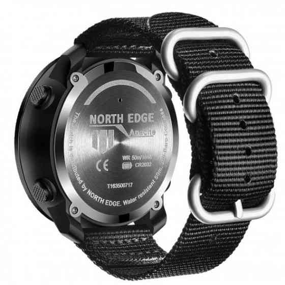 Мужские наручные часы North Edge Apache 5BAR Черный Винница