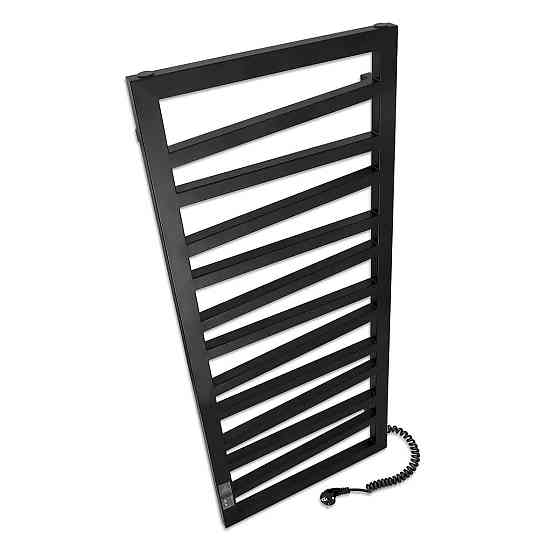 Електрична сушарка для рушників Laris Зебра Міраж ЧКЧ 11 500Х1200 Е чорний Київ