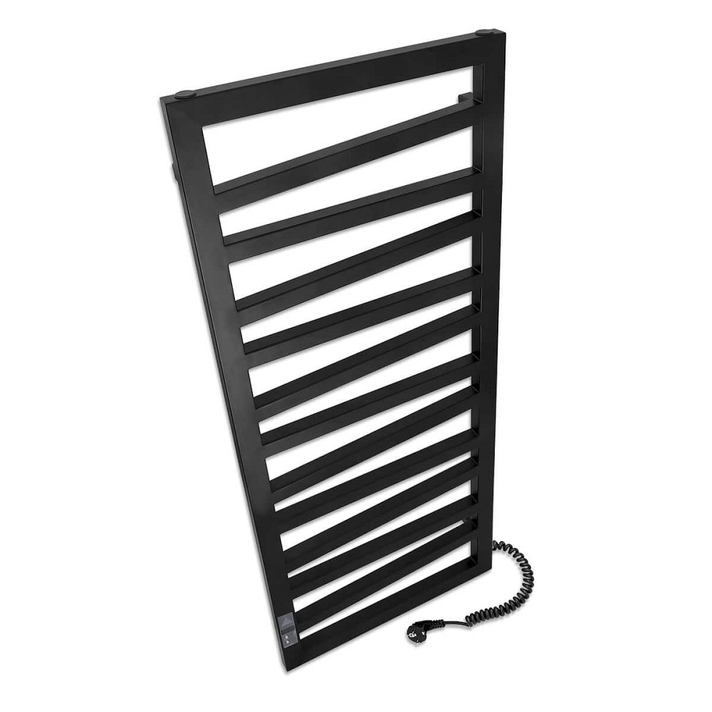 Електрична сушарка для рушників Laris Зебра Міраж ЧКЧ 11 500Х1200 Е чорний Київ - фото 4