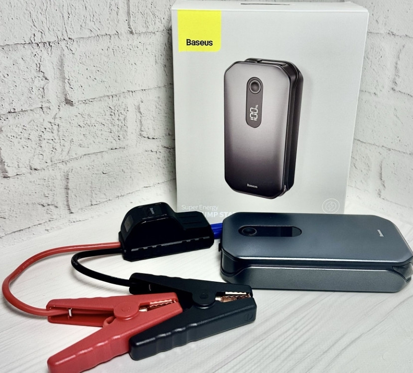 Пусковое устройство Бустер Baseus Super Energy Pro Car Jump 12000mAh. Харьков - изображение 6