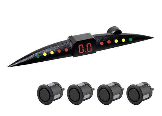 Парктроник TIGER TG-P4LED 4 дат Black/black D=20mm (компл.) Винница