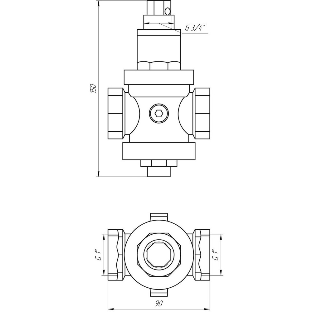 Редуктор ITAP 1″ RINOX 143 (000004483) Киев - изображение 4