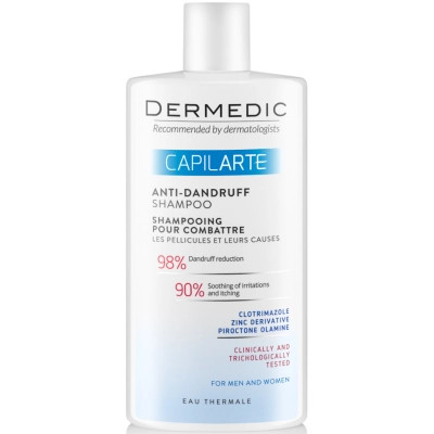Шампунь Dermedic Capilarte Проти лупи 300 мл (5901643174231) Вінниця - фото 1