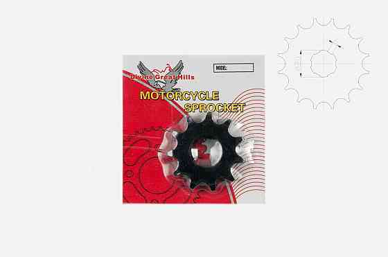 Зірка трансмісії (передня) мотороллер Мураха 428-11T Мукачево