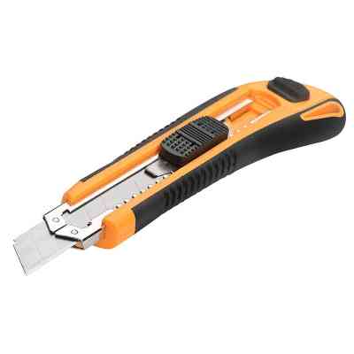 Нож монтажный Tolsen сегментный 18 мм Ерго картридж 3 лезвия (30003) Винница