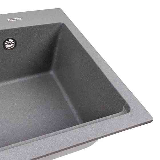 VALESO Гранітна мийка для кухні VALESO NIKA 7545 матова Сірий мусон Київ