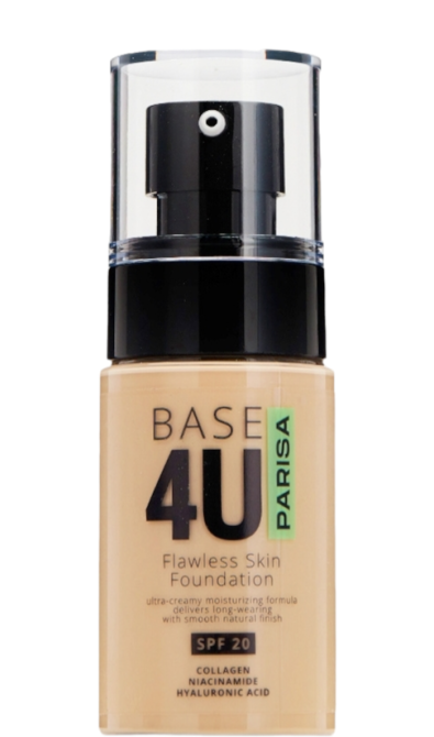 Тональний крем Parisa Base 4U №21 з колагеном Запоріжжя - фото 1