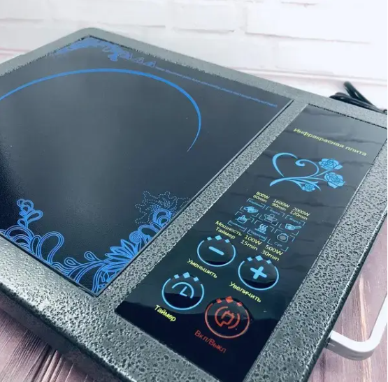 Инфракрасная настольная электроплита Domotec MS-5842 2000Вт — компактная и мощная для быстрой готовки Одесса - изображение 7