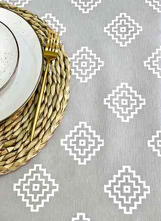 Ecotton Скатертина Ecotton DUCK 170х150 см водовідштовхувальна сіра 1003-10 Grey Коломия