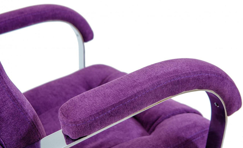 Офисное Кресло Руководителя Richman Alberto Misti Dark Violet Хром М3 MultiBlock Фиолетовый Киев - изображение 4