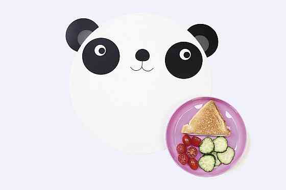 Тарілка з підставкою Панда Рівне