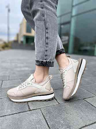 PLstep Кросівки жіночі PLstep 47 бежеві (весна-осінь, шкіра натуральна) (4998) Коломия