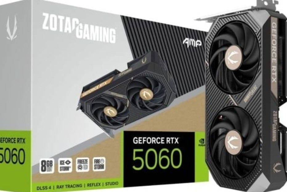 Zotac GeForce RTX 5060 AMP 8GB GDDR7 DLSS4 Киев - изображение 1