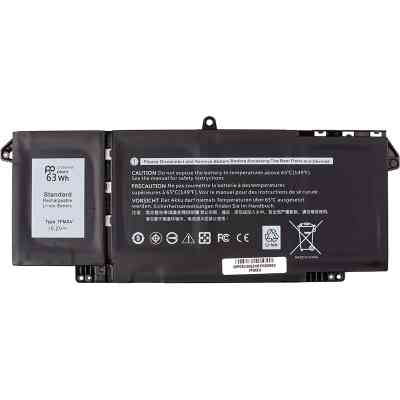 Аккумулятор для ноутбука DELL Latitude 5320 (7FMXV) 15.2V 3900mAh PowerPlant (NB442140) Винница