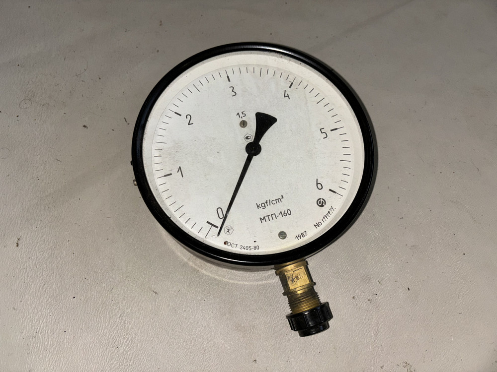 Манометр МТП-160 (0-6 кгс/см2) Харьков - изображение 1