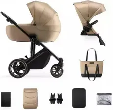 Детская коляска Kinderkraft Prime 2 Sandrose Beige Głęboko-Spacerowy Киев