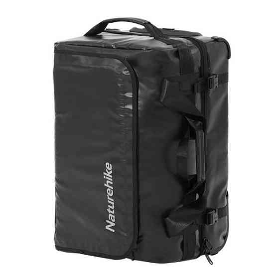 Сумка на колесах Naturehike NH21LX002 85л (Чорна) розмір М Вінниця