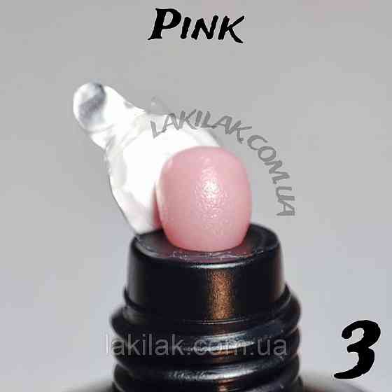 Полігель Designer №3 Pink (у тюбику) 30мл Херсон