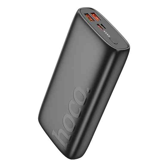 Зовнішній акумулятор HOCO J122A Respect 22.5W+PD20W fully compatible power bank(20000mAh) Black (6942007612630) Київ
