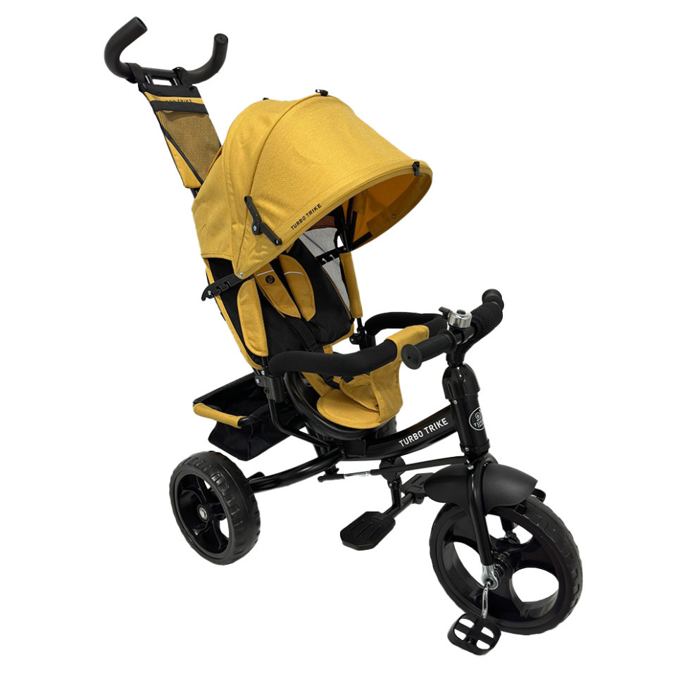 Дитячий триколісний велосипед MT 1005-10 жовтий Вінниця - фото 1